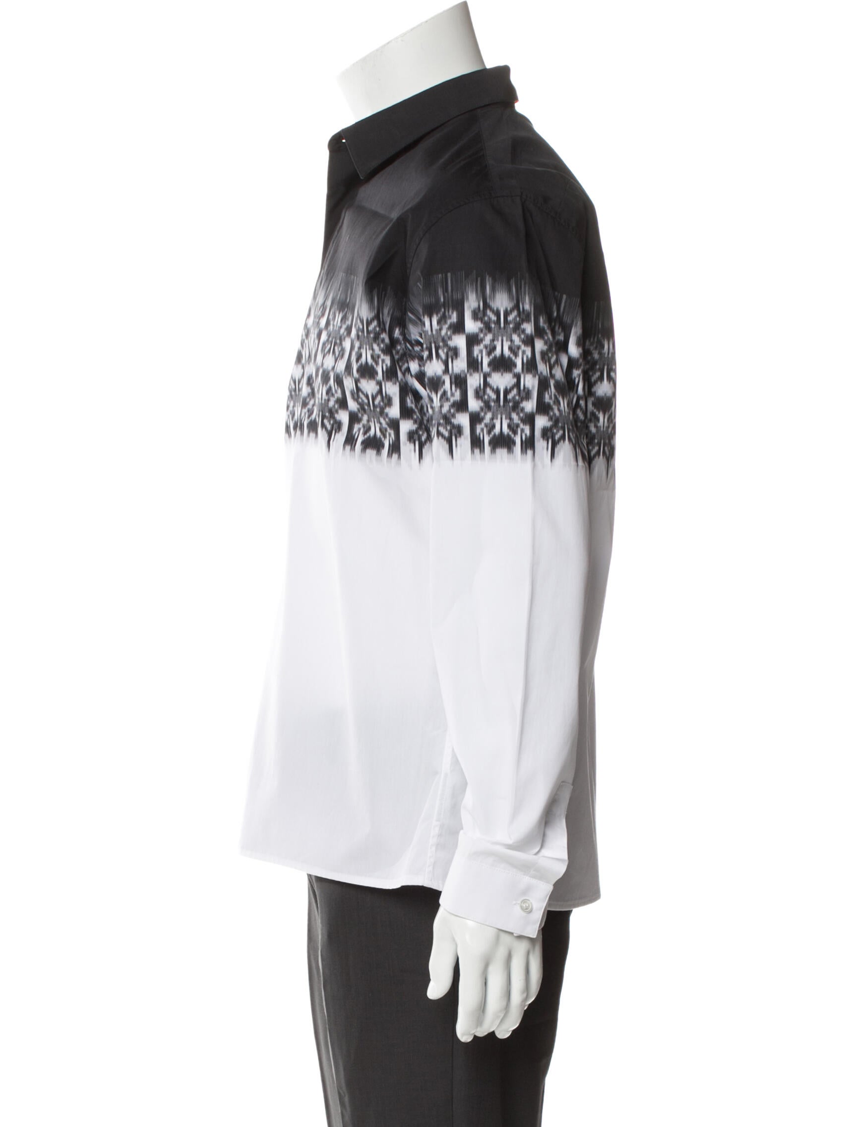 Dior Homme 2014 Printed Western Shirt